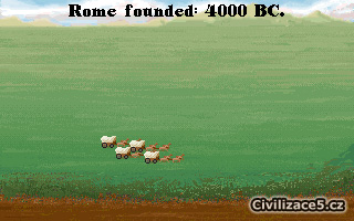 Založení Říma v Civilizaci 1